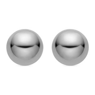 Pendientes acabado plata