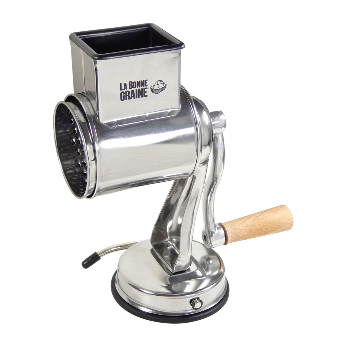 Râpe inox 4 tambours - fixation ventouse