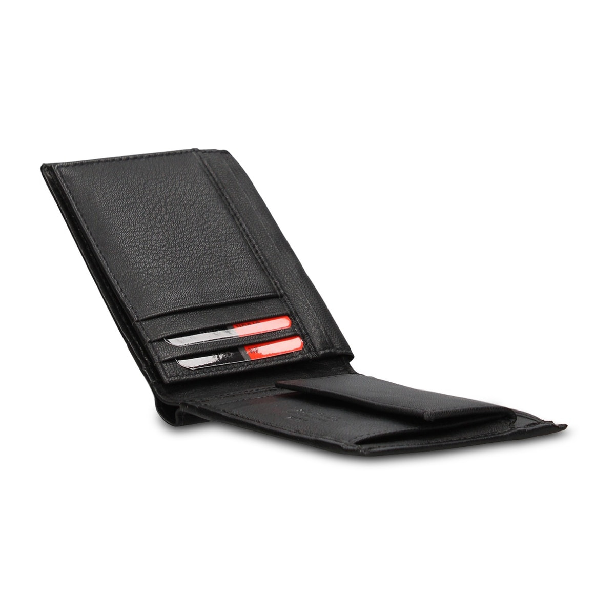 Portafoglio uomo in vera pelle - Modello Ardenza Nova - Casual - 12.0 x 9.0 x 2.0 cm