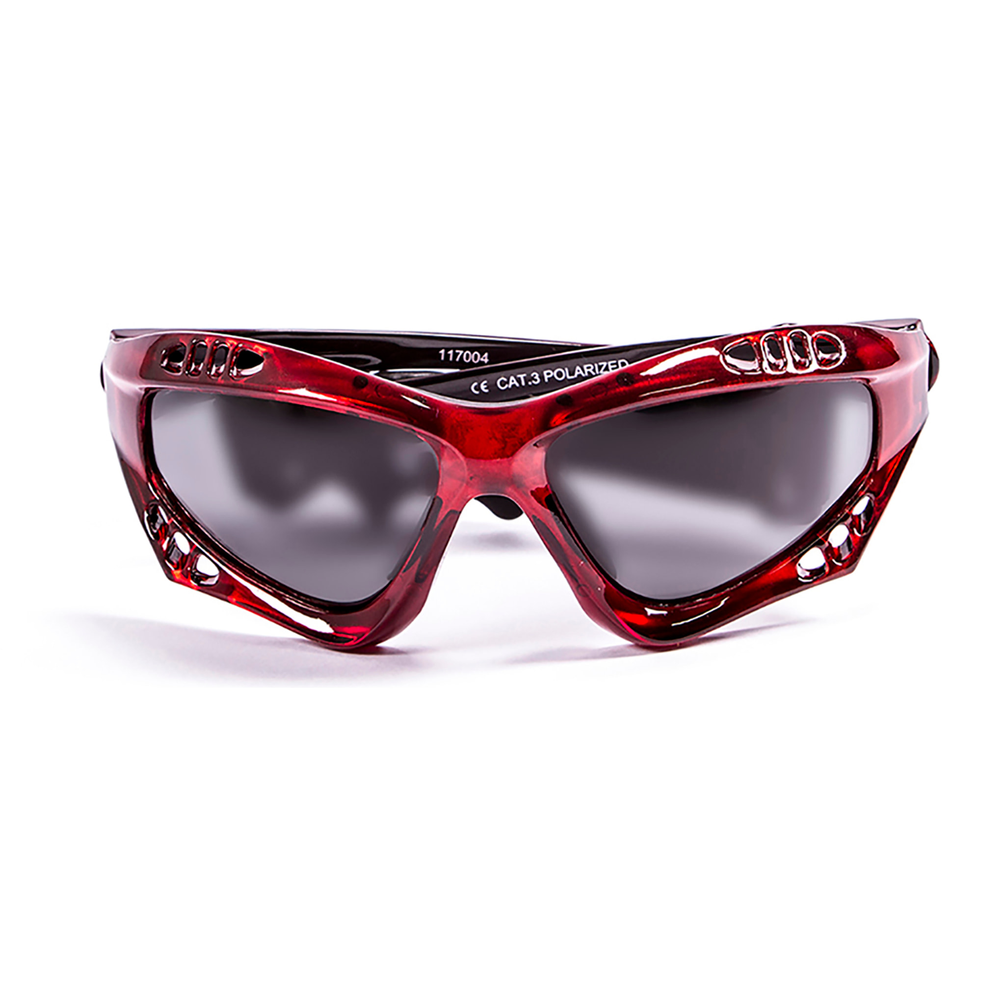 Gafas de deportes acuáticos OCEAN AUSTRALIA - Rojo transparente / Ahumada