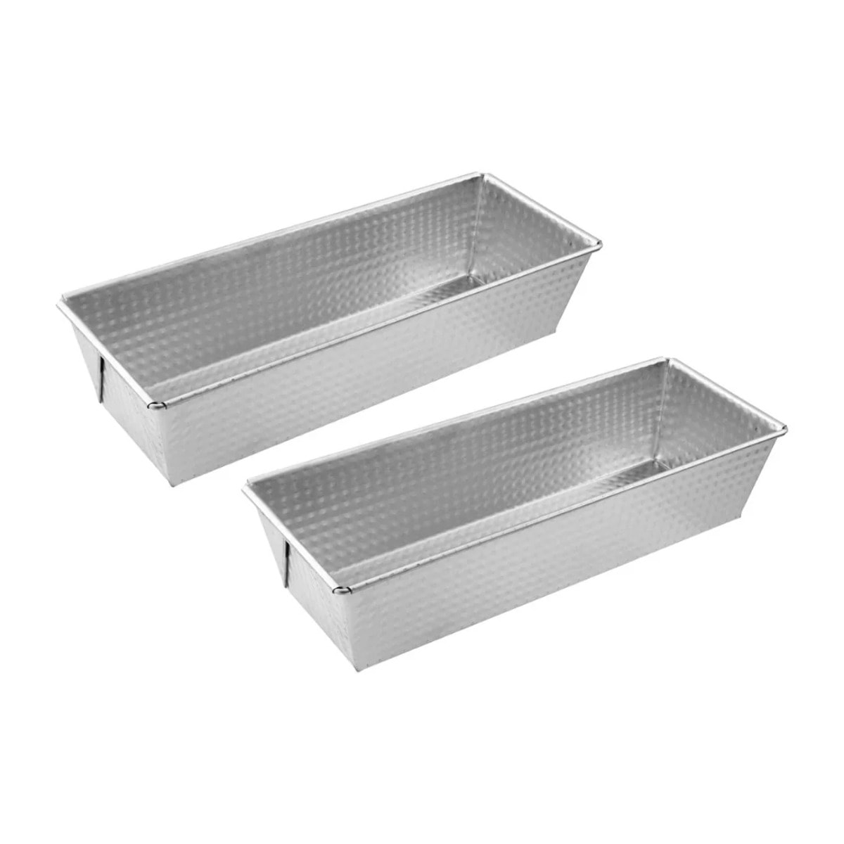 Lot de 2 moules à cakes 30 x 11,5 cm Zenker Silver