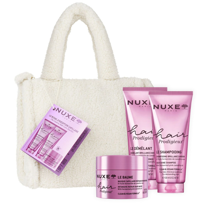 Hair Prodigieux - Coffret Shampoing Brillance Miroir 200ml + 2 Produits
