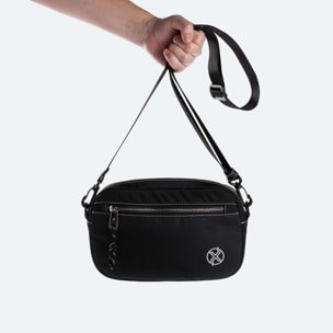 RECYCLED X CROSSBODY BLACK