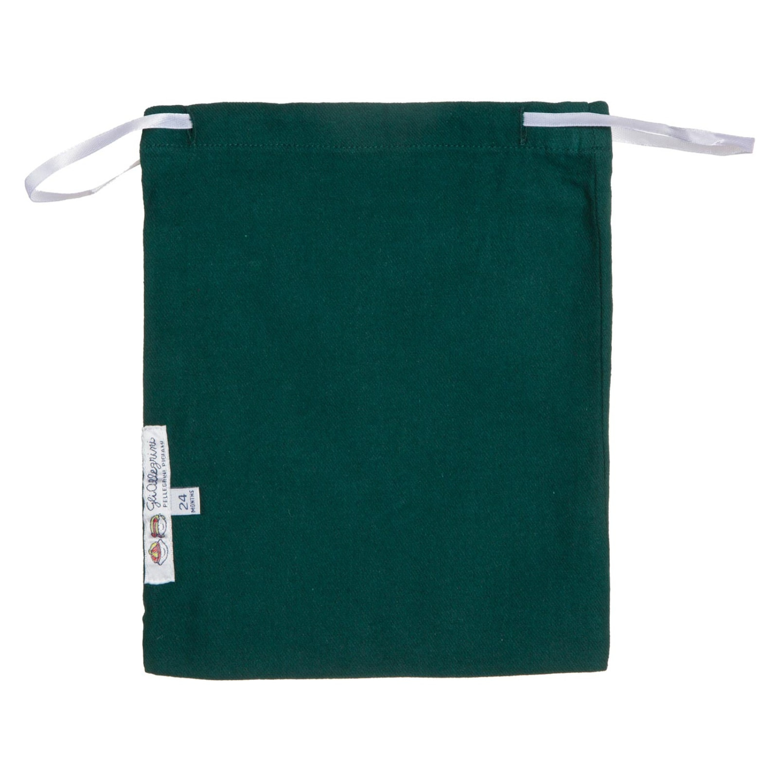 PIGIAMA BABY in flanella verde