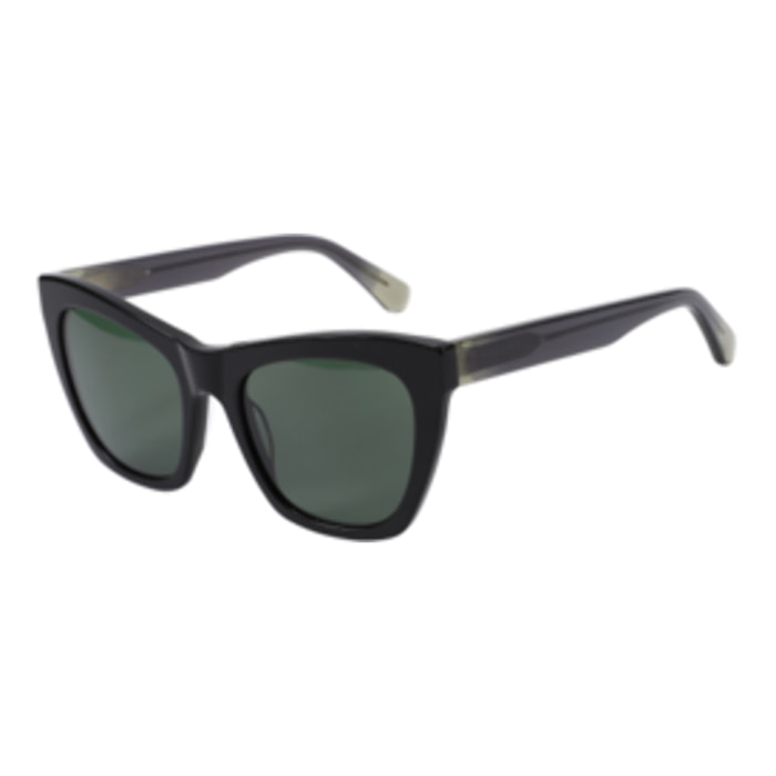 Gafas de sol OCEAN SAMOSIR - Negro brillante / Gris con lente ahumada