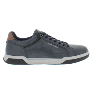 Armata di Mare Scarpe Uomo Sneakers Basse Stringate con Soletta Rimovibile in Memory Foam AMU W24M615 Navy