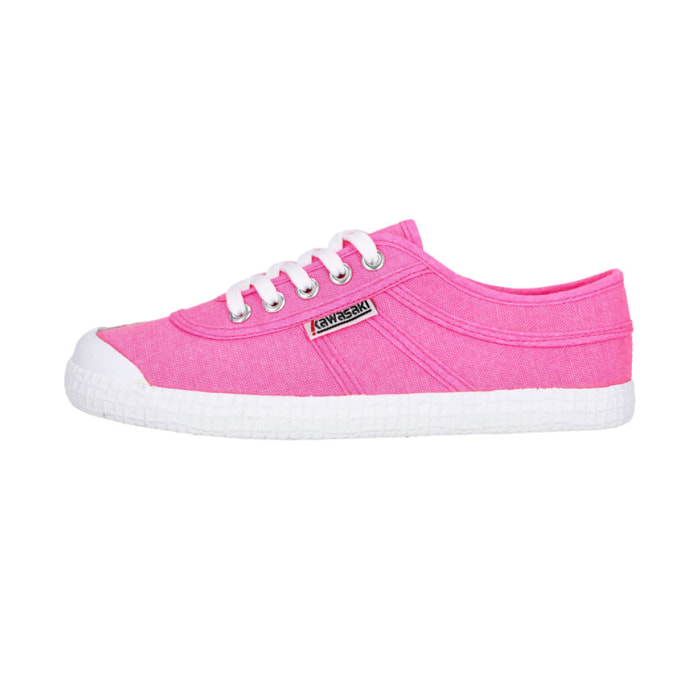 Zapatillas Sneaker Unisex - KAWASAKI Original Neon Canvas shoe K202428-ES 4014 Knockout Pink