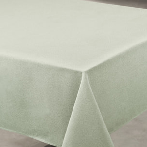 Nappe déperlante anti-taches  - Effet lin - Kaki
