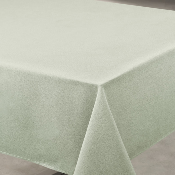 Nappe déperlante anti-taches  - Effet lin - Kaki