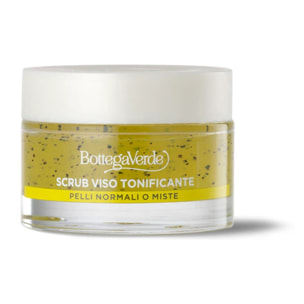 Zuccheri di bellezza - Exfoliante de azúcar tonificante - con azúcar de Caña y extractos de Limón y Jengibre - exfoliante y purificante - pieles normales o mixtas (50 ml)