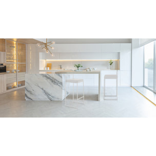 ORESTELUCHETTA Set 2 Sgabelli DALE WHITE HOME