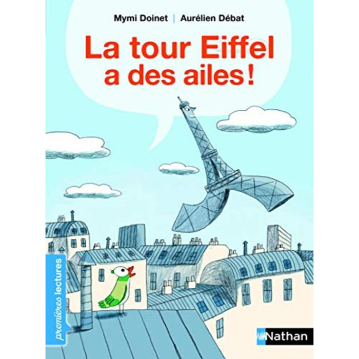 Doinet, Mymi | La tour Eiffel a des ailes ! - Premières Lectures CP Niveau 3 - Dès 6 ans | Livre d'occasion