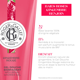 Gingembre Rouge - Gel Douche Bienfaisante 200 ml