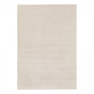 Tapis salon et chambre tissé motif simple GONO