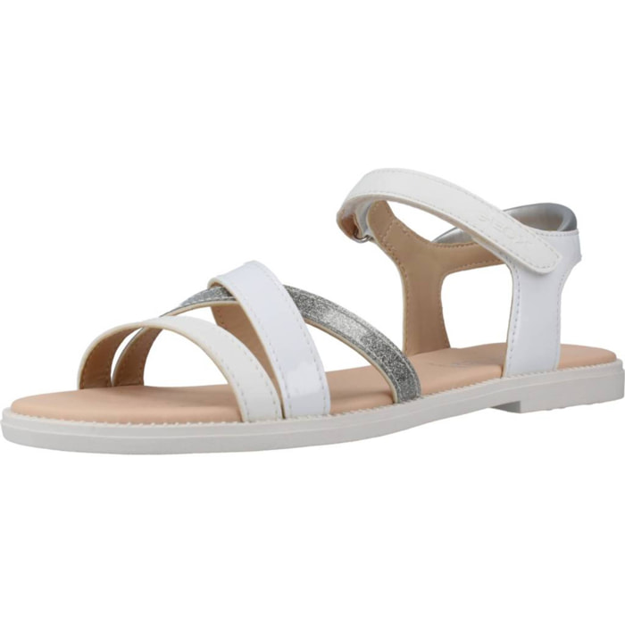 Sandalias Niña de la marca GEOX  modelo J SANDAL KARLY GIRL BLANCO