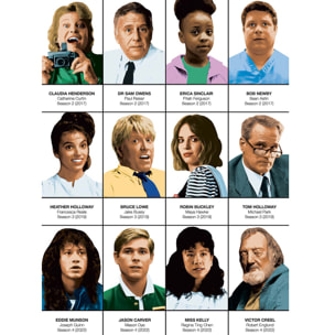 Affiche - Stranger Things Characters - Olivier Bourdereau
