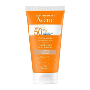 AVENE - Crema Solare Viso Colorata Spf50 + - Unisex - 50 ML