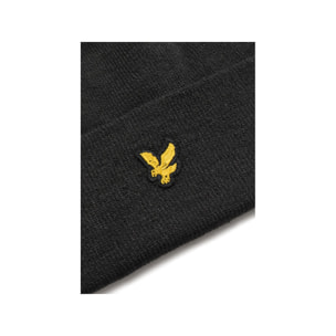 Berretti Lyle & Scott Beanie True Black Nero