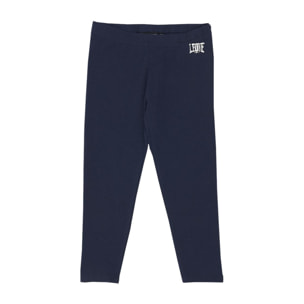 Leggings da bambina in cotone Leone Foil