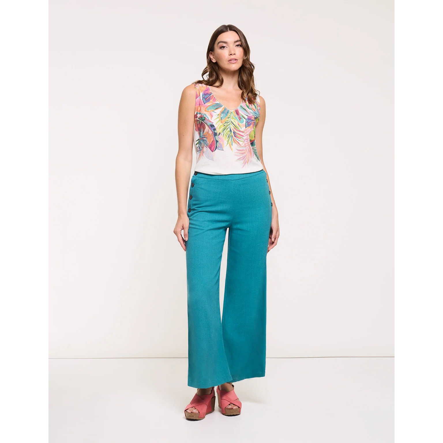 Pantalón Largo Turquesa - Johanson II
