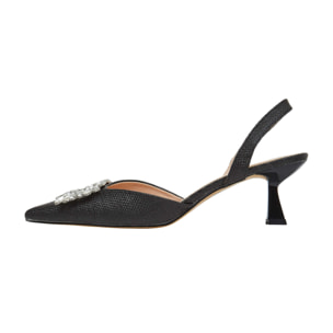 Décolleté slingback applicazioni