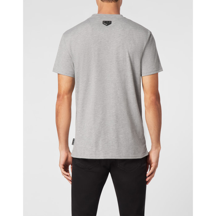 PHILIPP PLEIN T-Shirt Round Neck SKULL