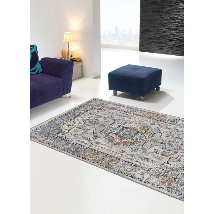 MABEL Alfombra vintage en gris, varias medidas disponibles