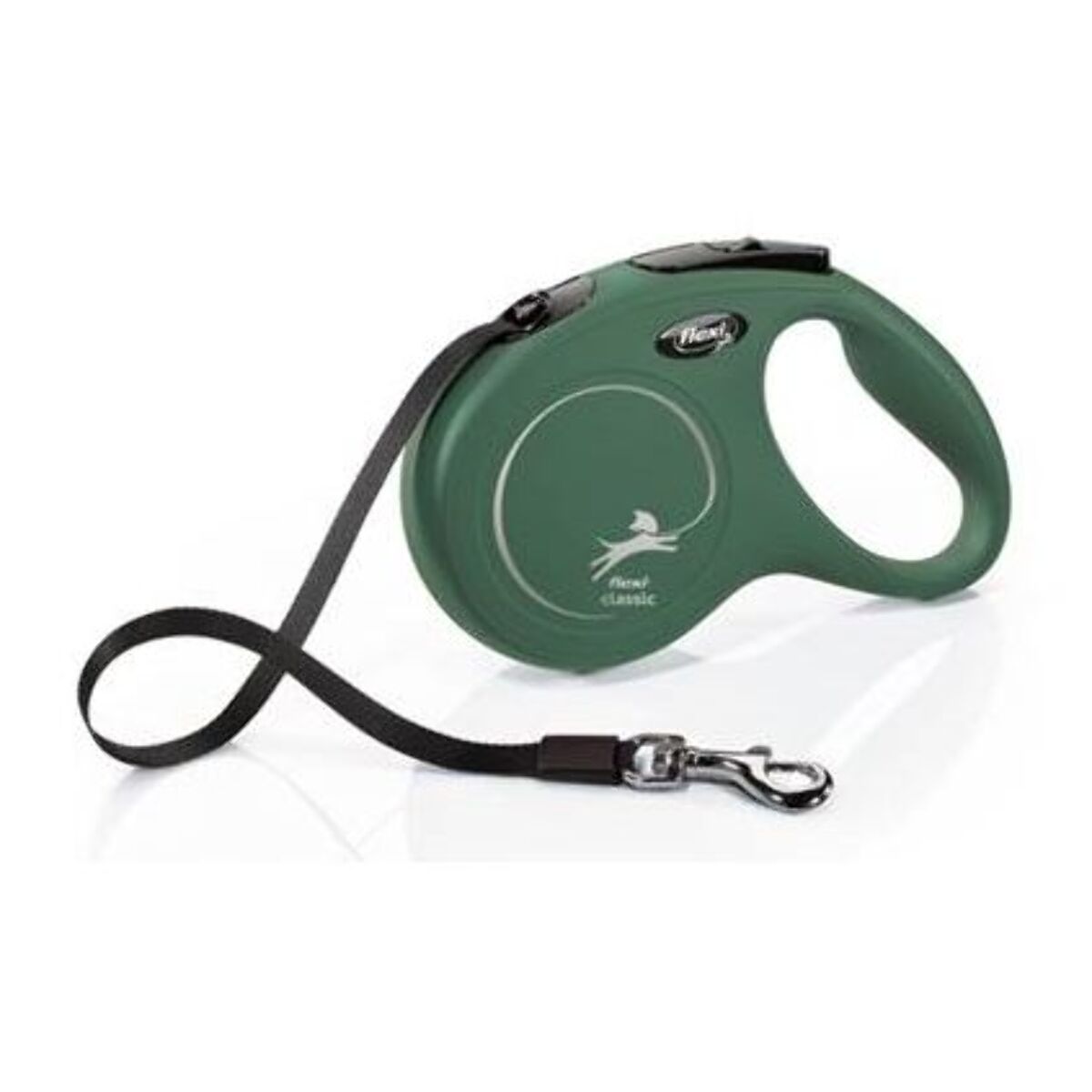 Laisse New Classic S Tape 5 m Olive green Flexi CL10T5-251-O-20