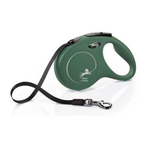 Laisse New Classic S Tape 5 m Olive green Flexi CL10T5-251-O-20