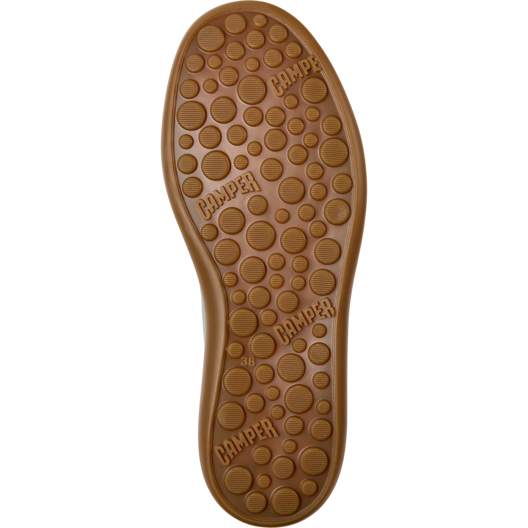 Sneakers - CAMPER Pelotas Soller - Verde - Pelle nabuk