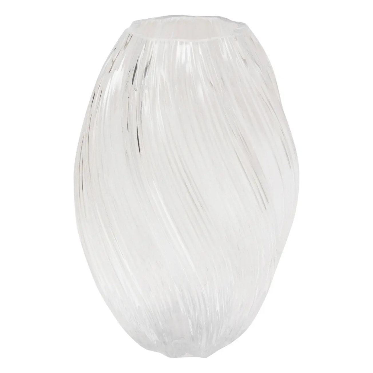 Vase "Valma" transparent H27cm