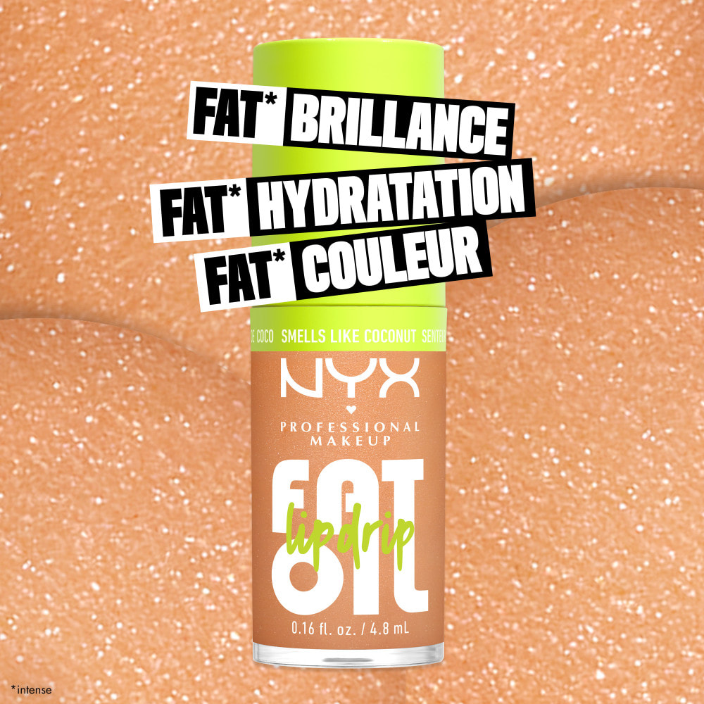 NYX Professional Makeup FAT OIL Gloss COCONUT CUTIE