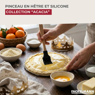 Pinceau de cuisine silicone 29 cm Fackelmann Acacia