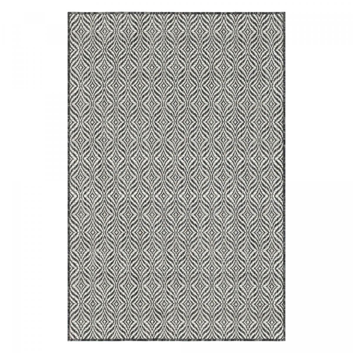 Tapis extérieur tissé kilim rectangle JADE