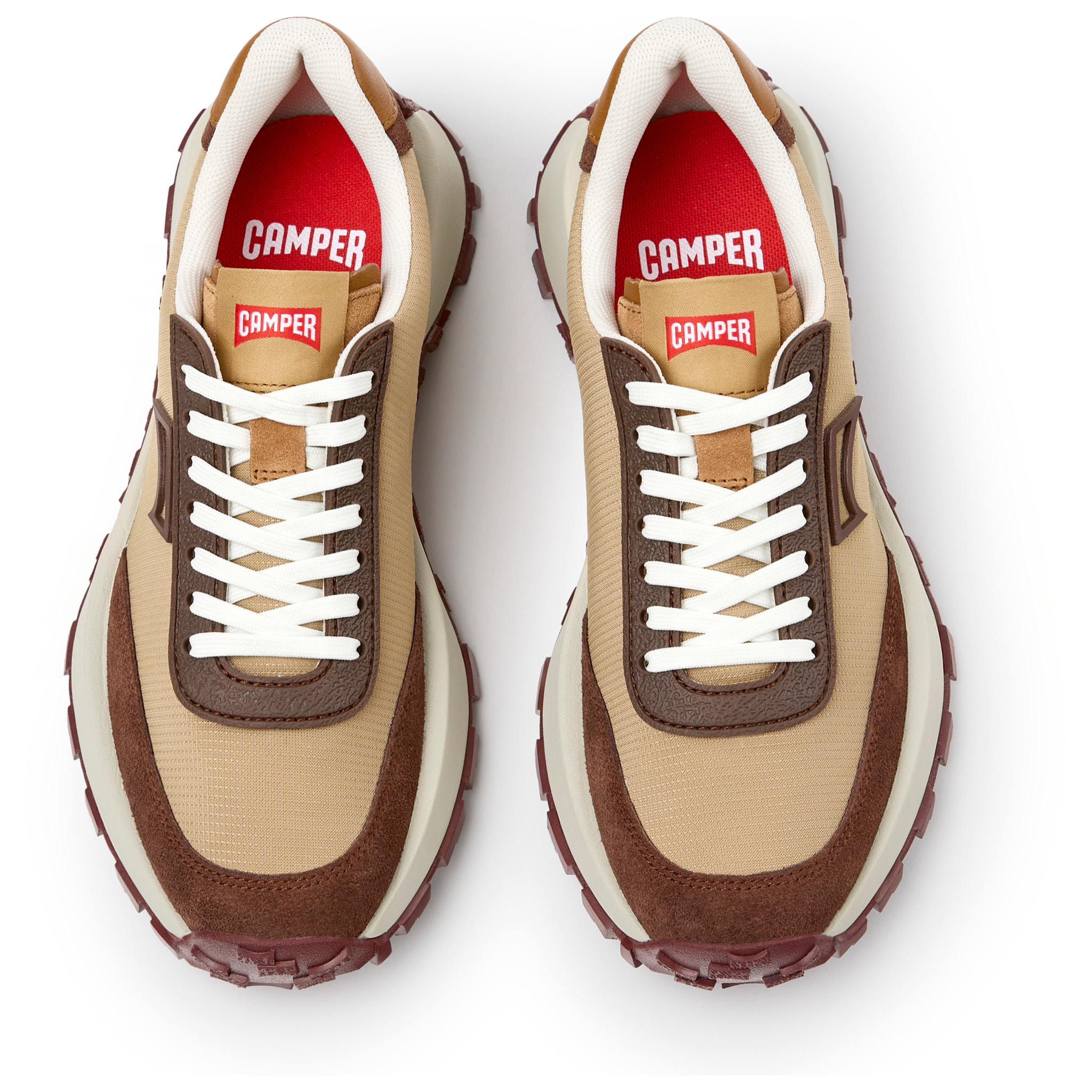 Zapatillas - CAMPER Drift Trail - Marron - Textil técnico