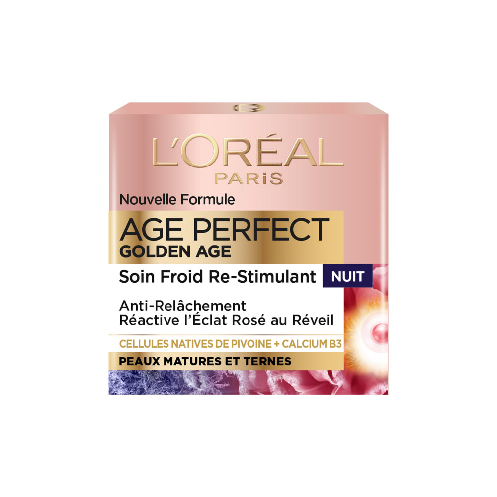 L'Oréal Paris Age Perfect Golden Age Soin Nuit Froid Re-Stimulant 50ml