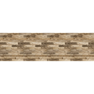 Revêtement sticker sol - PARQUET BOIS ARKANSAS - Rouleau adhésif Protection Anti-dérapant