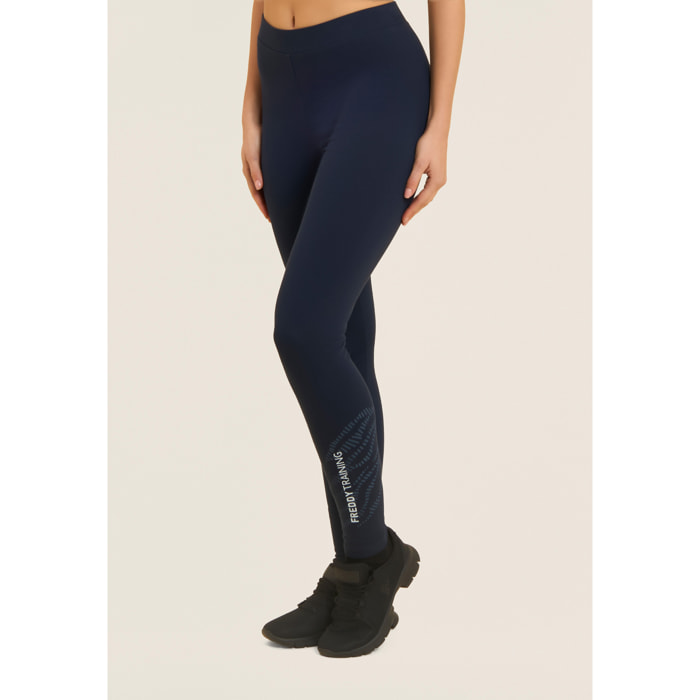 Leggings 7/8 con Motivo Grafico e Logo FREDDY sul fondo