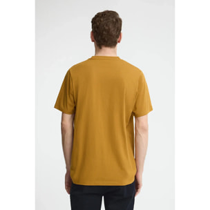 Maglietta color senape a maniche corte e ricamo Rigby Go