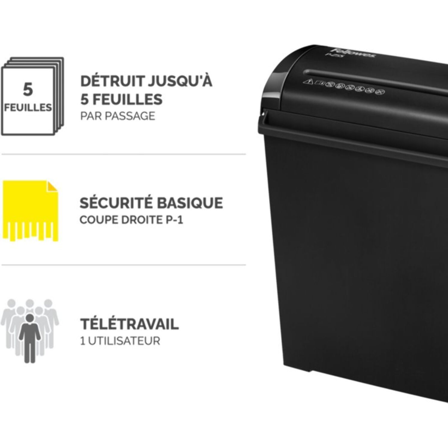 Destructeur FELLOWES P-25S