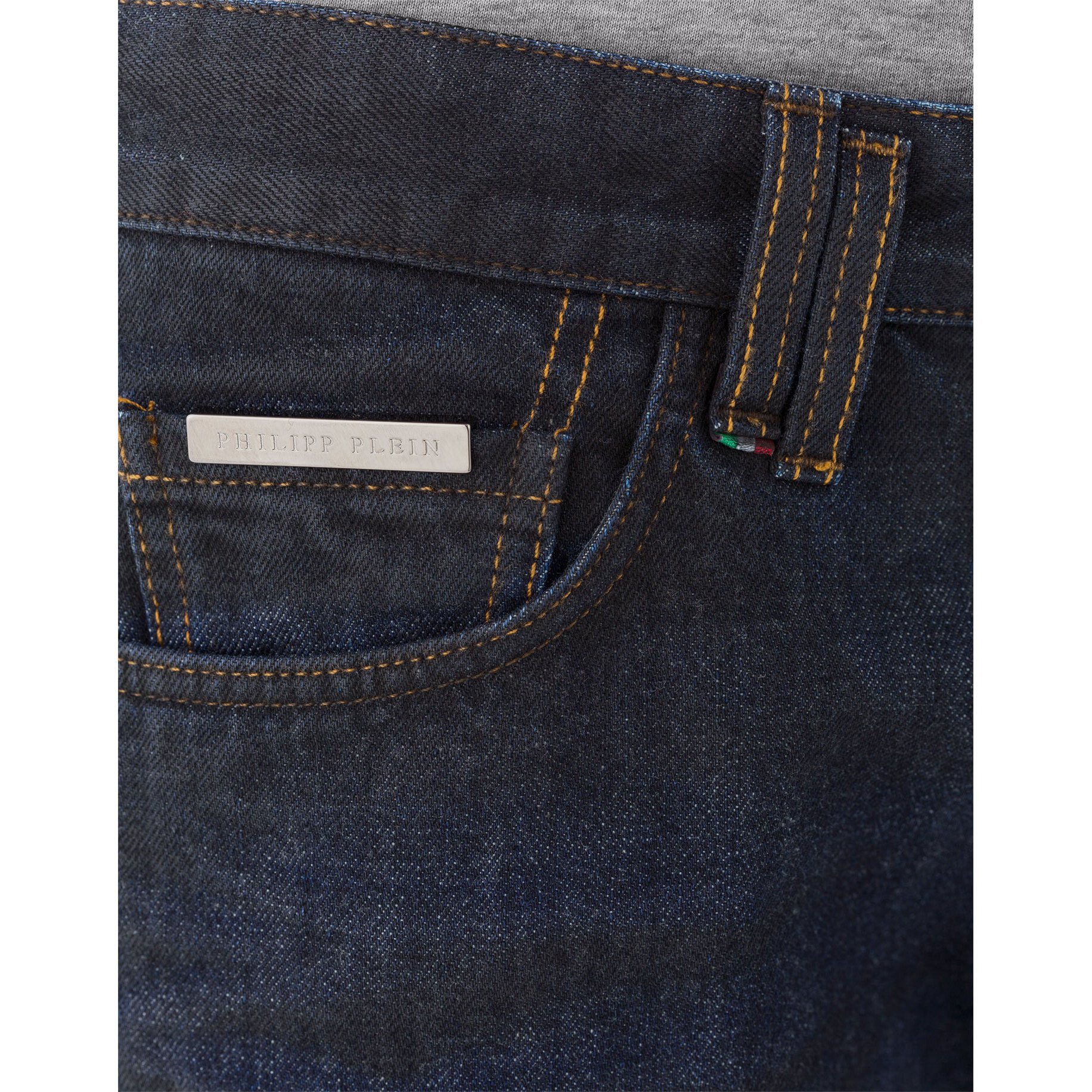 PHILIPP PLEIN straight cut "blue blue"