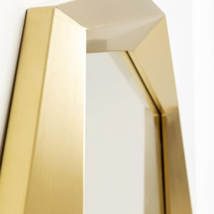 Miroir Octagon 80x80cm doré Kare Design