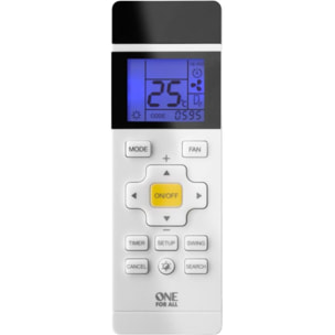 Télécommande ONE FOR ALL Universelle pour Climatisation