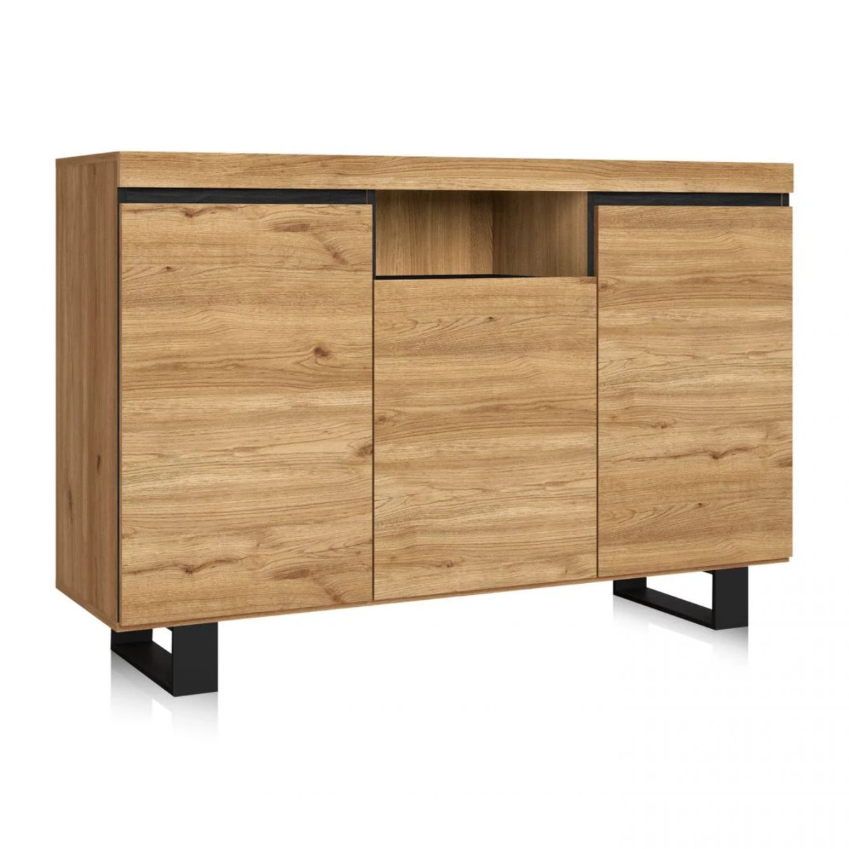 Aparador Ebos UP 140 Roble Nude - Ceniza