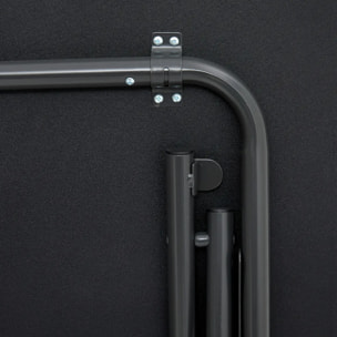 Chaise de bar pliante Noir Louna