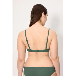 Top de bikini Verde