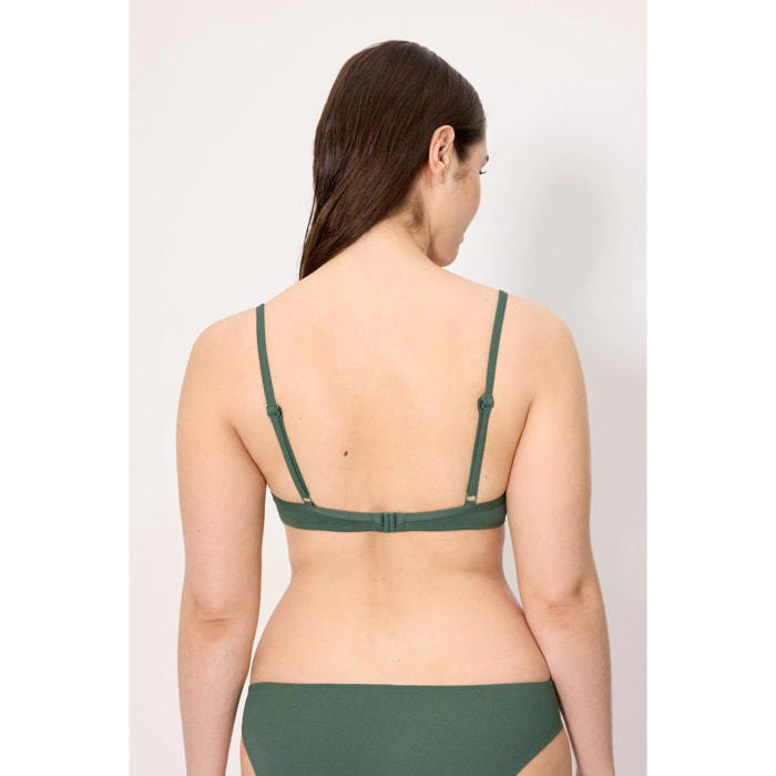 Top de bikini Verde