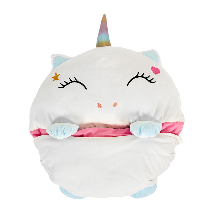 SAC DE COUCHAGE CONVERTIBLE LICORNE 130X50CM