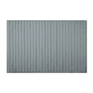 Tapis de bain Coton TASHI 50x75cm Gris Argent Spirella