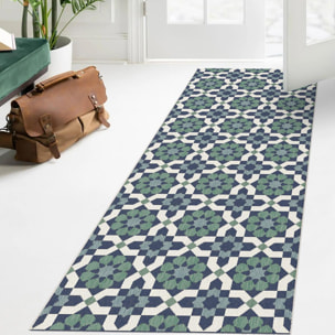 Tapis extérieur tissé kilim rectangle LERU